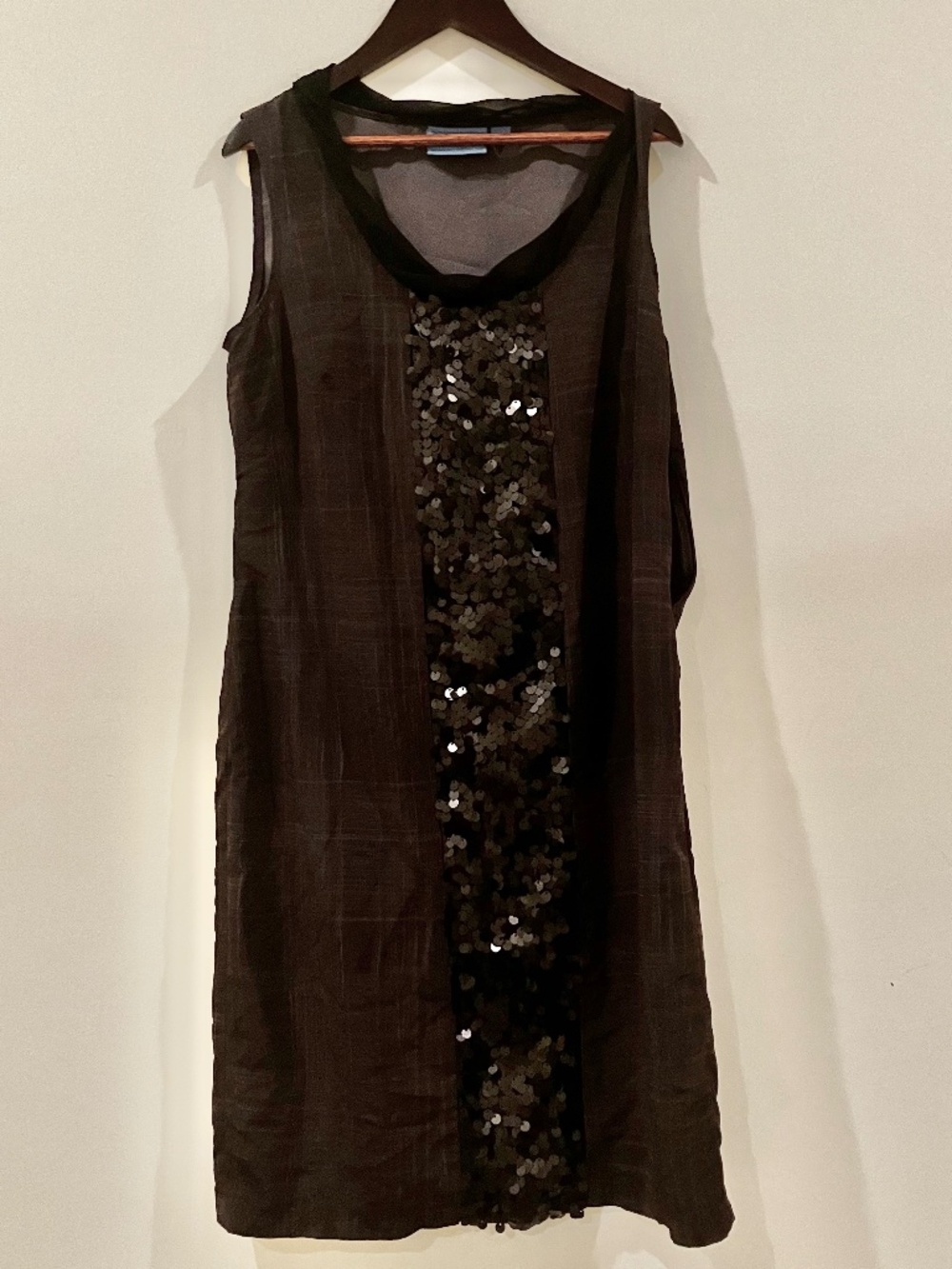 Vintage Vera Wang Sequin Slipdress with Sequins - Small